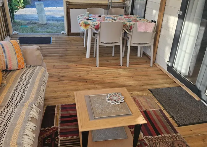 Campingplatz Mobilehome Cosy Biscarrosse
